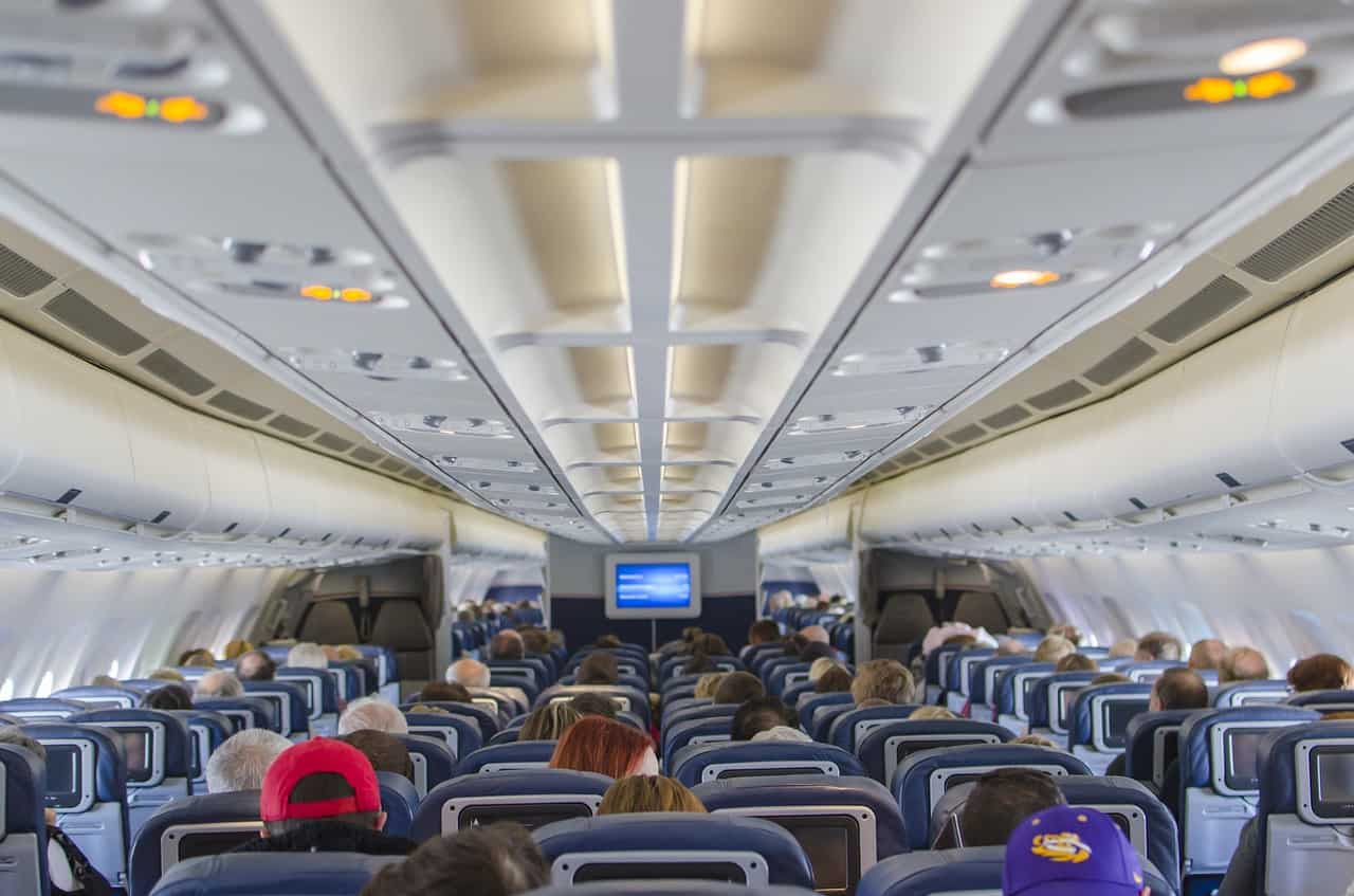 Best Seats on Airplane for Less Turbulence